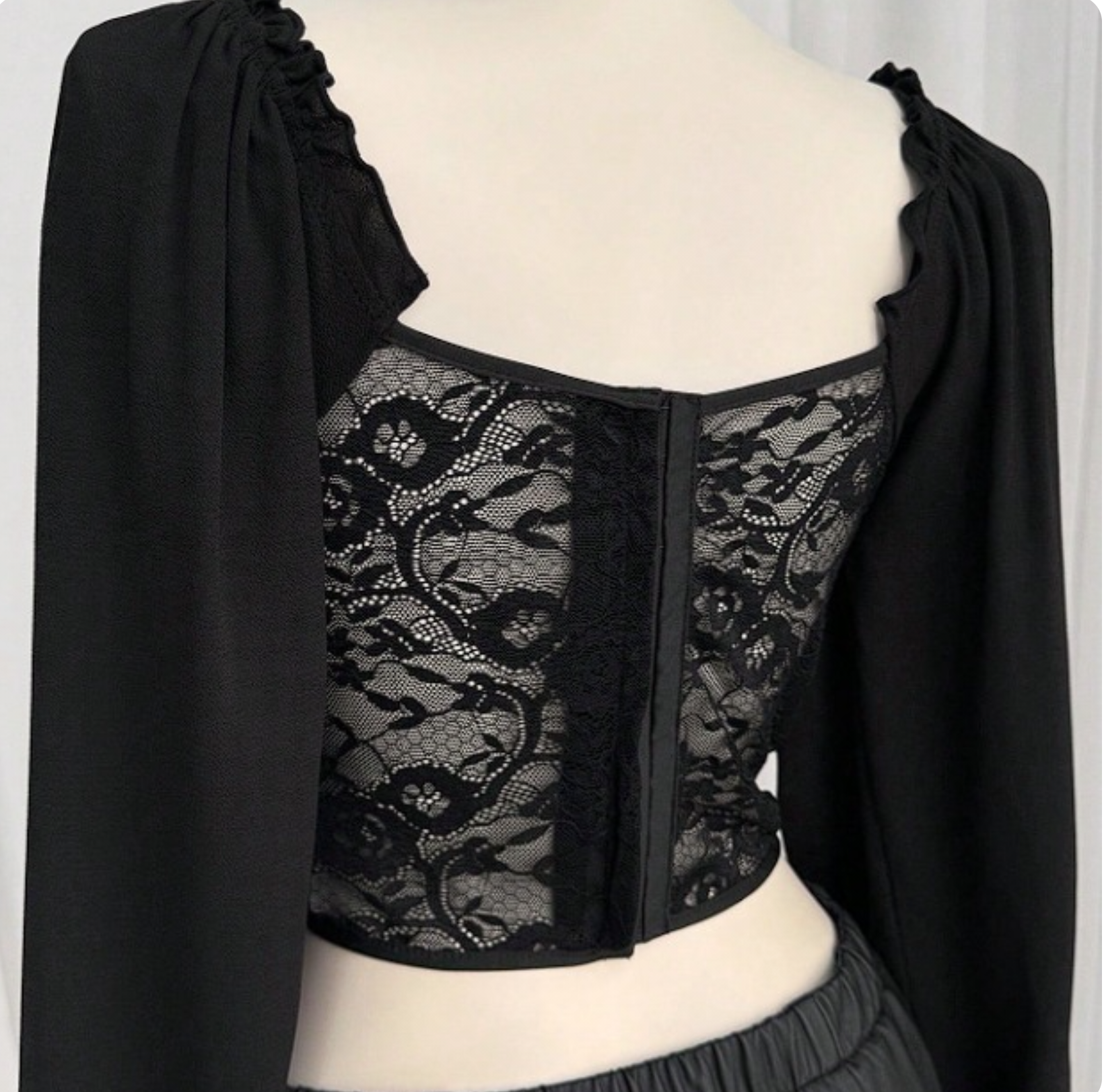 0XL - 1XL - 2XL - 3XL I CORSET CON MANGAS