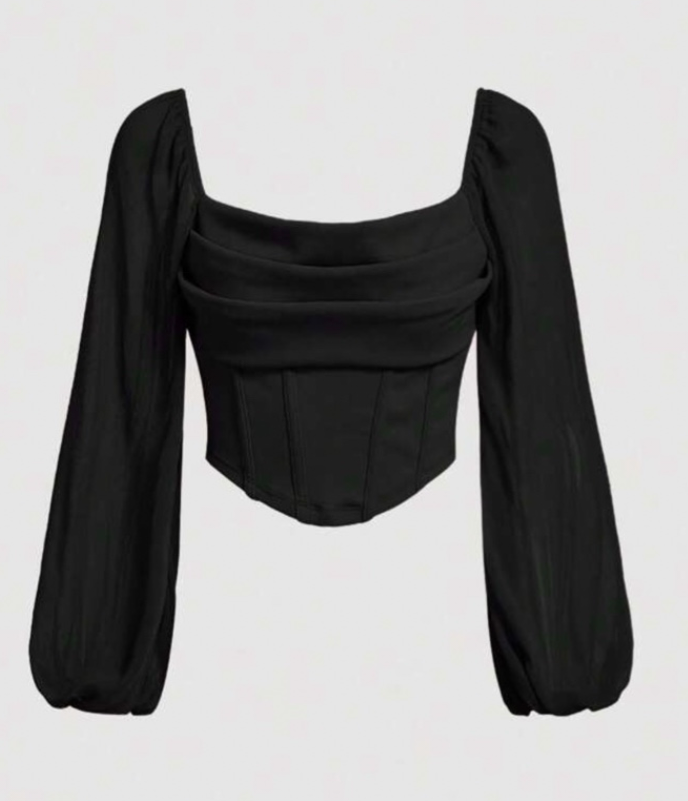 0XL - BLUSA DISEÑO CORSET