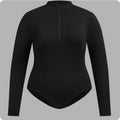 0XL - BODY CREMALLERA NEGRA