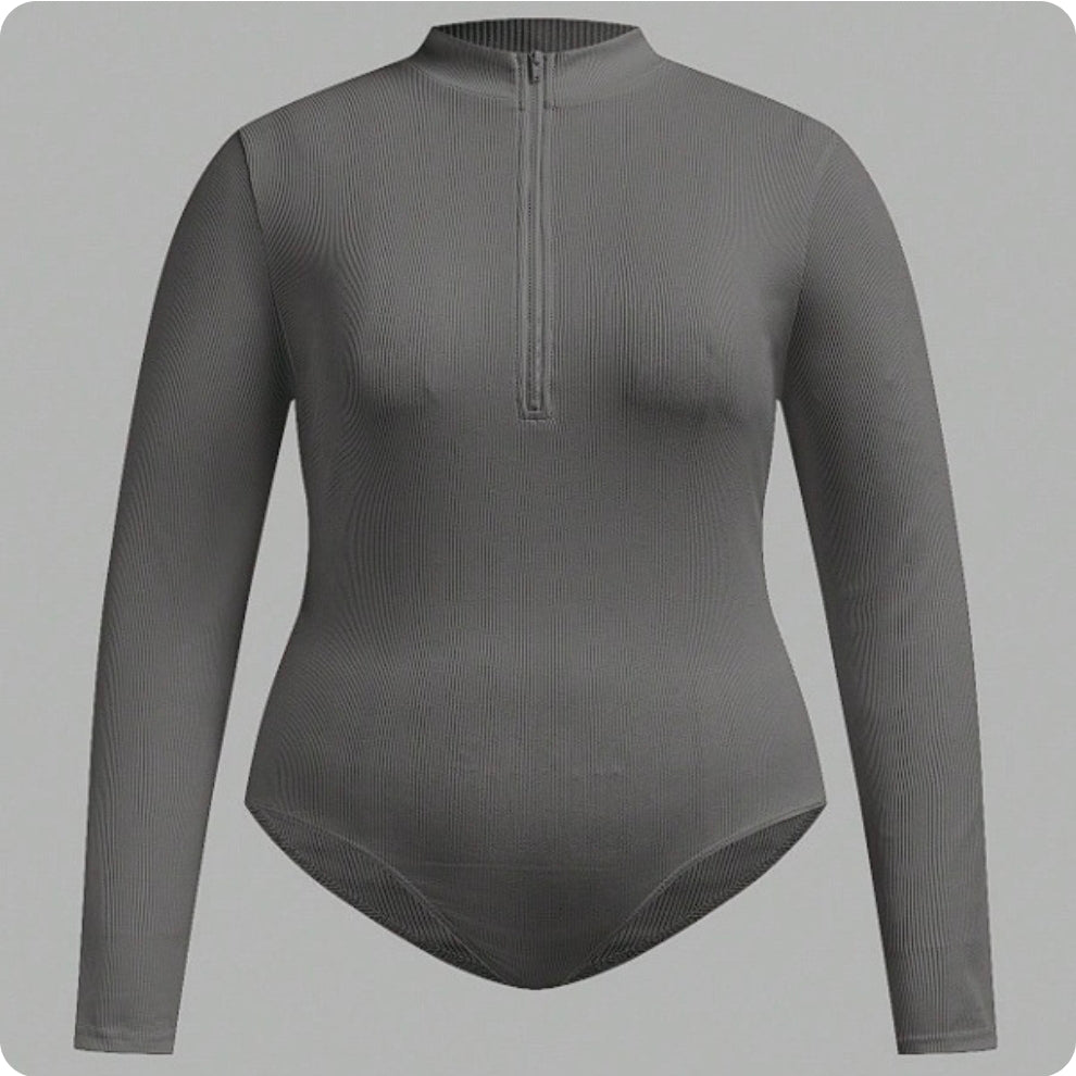 0XL - BODY CREMALLERA GRIS